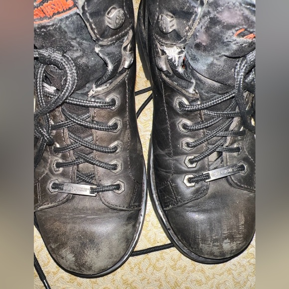 Harley-Davidson Men's Black Rugged Boots - Picture 6 of 9